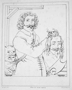 The execution of Charles I, engraved by De Ducarme