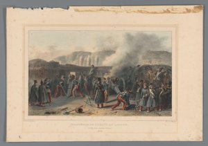 Bombardment of the Citadel, 1832 by Denis Auguste Marie Raffet