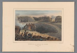 Soldiers Inside a Bastion, 1832