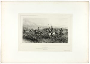 Reconnaissance, from Souvenirs d’Italie: Expédition de Rome by Denis Auguste Marie Raffet