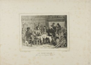 The Belgian Curate: I have served under the great man! by Denis-Auguste-Marie Raffet