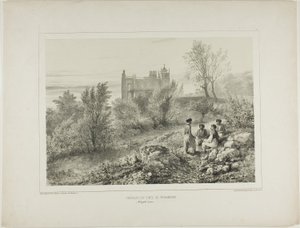 The Château of Count Woronzoff, Aloupka, Crimea, August 12, 1837