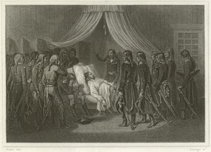 The Death of General Hoche by Denis Auguste Marie Raffet