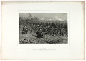Travelling Sappers, from Souvenirs d’Italie: Expédition de Rome by Denis Auguste Marie Raffet