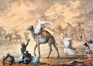 A Sand Wind on the Desert by Denis Dighton