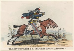 The New Costume of the British Light Dragoons