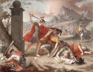 The Combat of the Horatii and the Curiatii - 1798