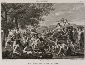 The Triumph of Flora, after Nicolas Poussin - 1802-1815