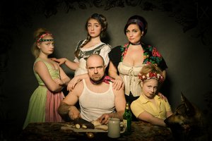 Rustic Family Meal by Denisa Justusová Šumcová