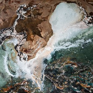 Ocean Shore Abstract