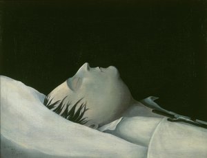 Napoleon on his Deathbed on St Helena
