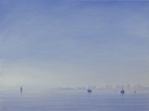 Mumbai Harbour by Derek Hare