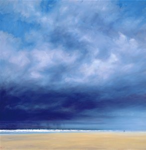 Rainstorm off Holkham Beach