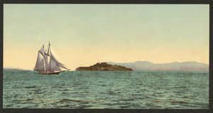 Alcatraz and the Golden Gate, San Francisco