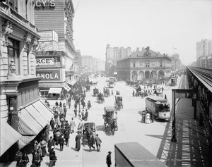 Herald Square, New York by Detroit Publishing Co.