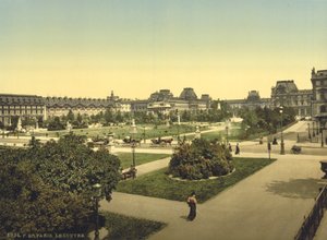 The Louvre, Paris by Detroit Publishing Co.