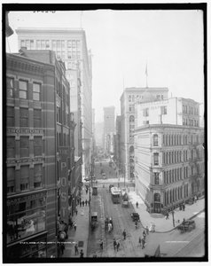 Wood St. from Liberty Avenue, Pittsburgh, Pa. by Detroit Publishing Co.
