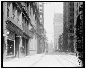 Wood Street, looking east, Pittsburgh, Pa.