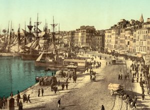 Old Harbor (Vieux-Port), Marseille, France, c.1890-1900