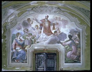 The Apotheosis of St. Ignatius of Loyola from the Refectory by Diacinto Fabbroni