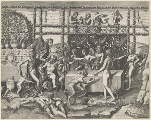 Wedding Feast of Cupid and Psyche (Middle Part)