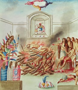 A Human Sacrifice, from 