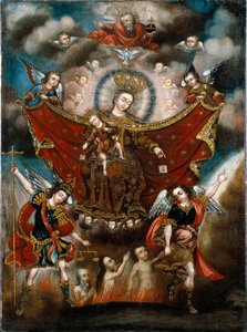 The Virgin of Carmel Saving Souls in Purgatory