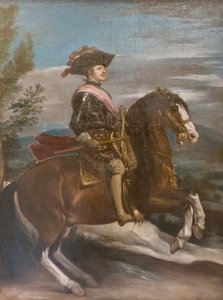 Equestrian Portrait of Philip IV by Diego Velázquez