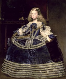 Infanta Margarita Teresa in a Blue Dress