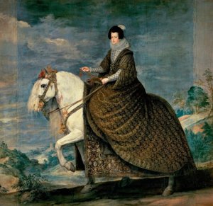 Isabella of Bourbon by Diego Velázquez