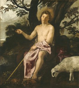 Saint John the Baptist in the Wilderness, c.1622 by Diego Velázquez