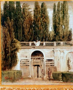 View of the Medicis villa