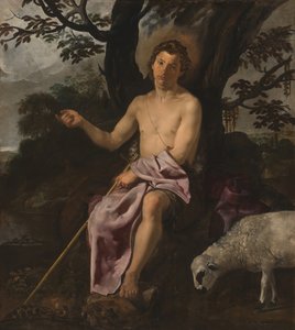 Saint John the Baptist in the Wilderness by Diego Velasquez