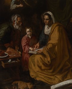 The Education of the Virgin by Diego Velázquez