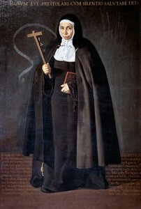 Abbess Jerónima de la Fuente by Diego Velázquez