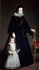 Dona Antonia Ifenarrietta and Her Son, 1631 by Diego Velázquez