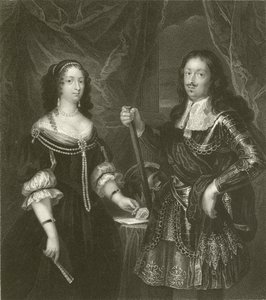 Ferdinand of Medicis and his consort