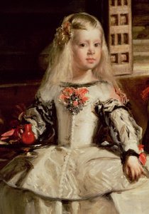 Las Meninas or The Family of Philip IV (detail) by Diego Velázquez