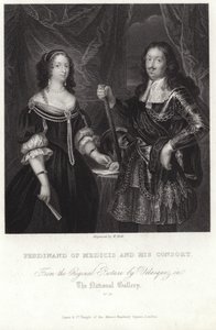 Portrait of Ferdinand of Medicis and His Consort
