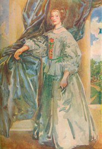 A Woman of the Time of Charles I, 1907 by Dion Clayton Calthrop