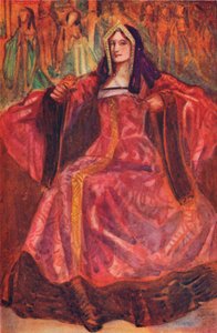 A Woman of the Time of Henry VII, 1907 by Dion Clayton Calthrop