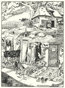 The Homes of the Four Winds by Dion Clayton Calthrop