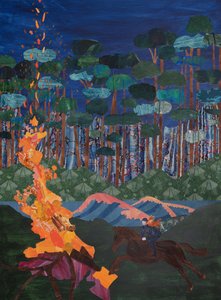 Brunnhilde & the Pyre Beside the Rhine