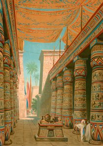 Interior of a Palace of an Egyptian Ruler