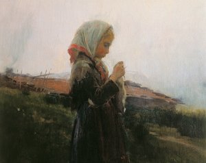 Knitting (detail)