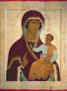 Madonna and Child Hodigitria, Russian icon
