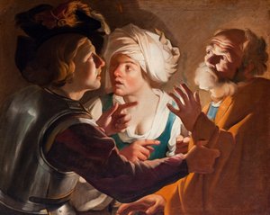 The Denial of Saint Peter by Dirck Baburen van