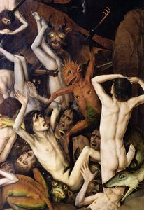 Hell (detail) by Dirck Bouts