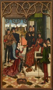 The Justice of Emperor Otto III: Ordeal by Fire by Dirck Bouts