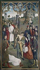 The Justice of the Emperor Otto: The Execution of the Innocent Man, 1473-75 by Dirck Bouts